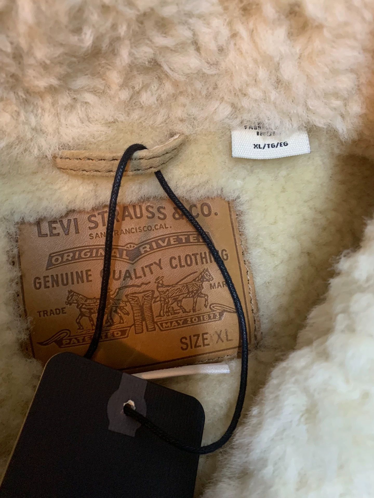 Levi's Levi's RED TAB PREMIUM Wool Shearling Leath Jkt XL Size US XL / EU 56 / 4 - 2 Thumbnail