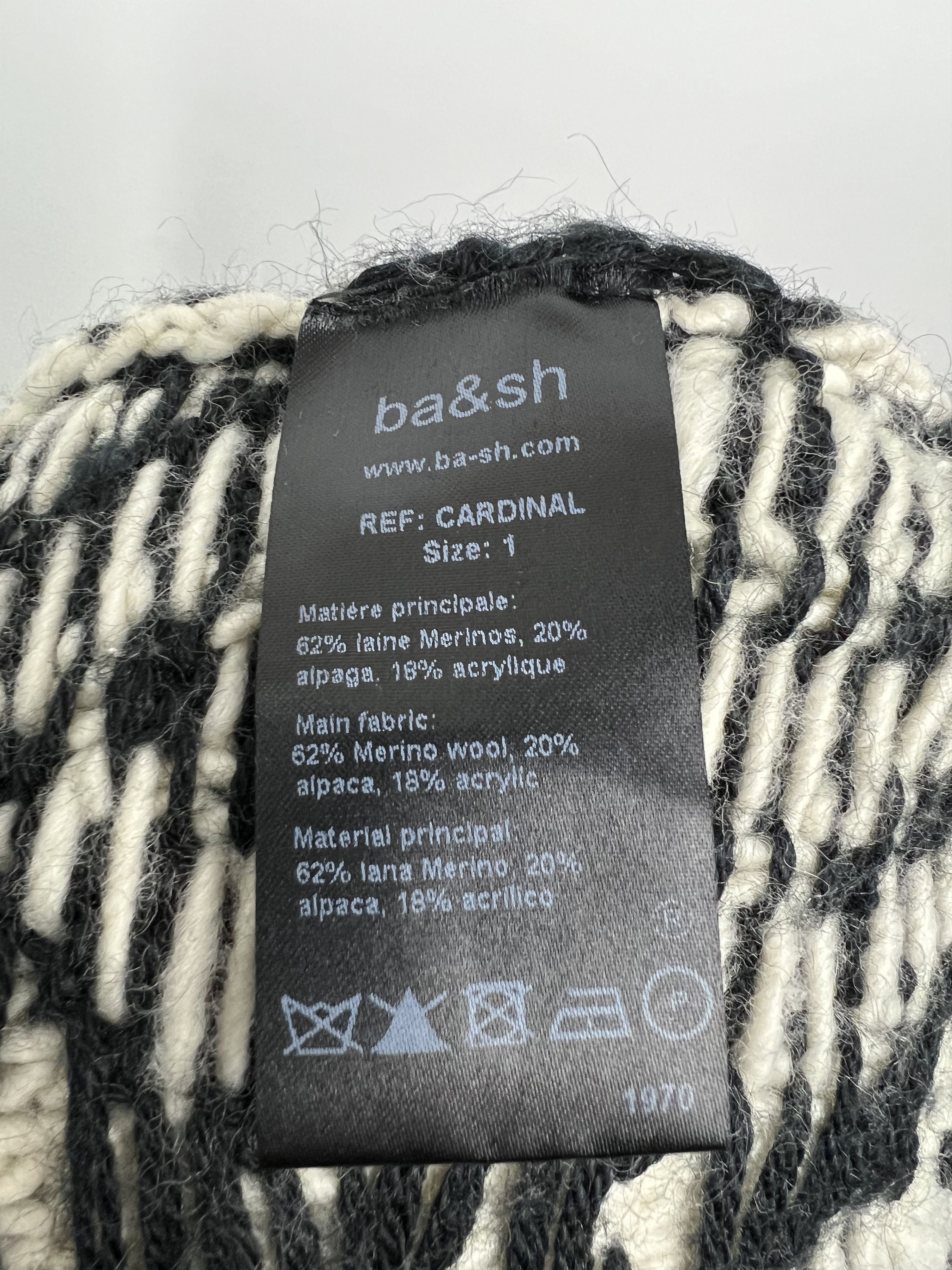 Bash Paris × ba&sh Ba&sh Wool Alpaca Open Cardigan Size 1 Size S / US 4 / IT 40 - 9 Thumbnail