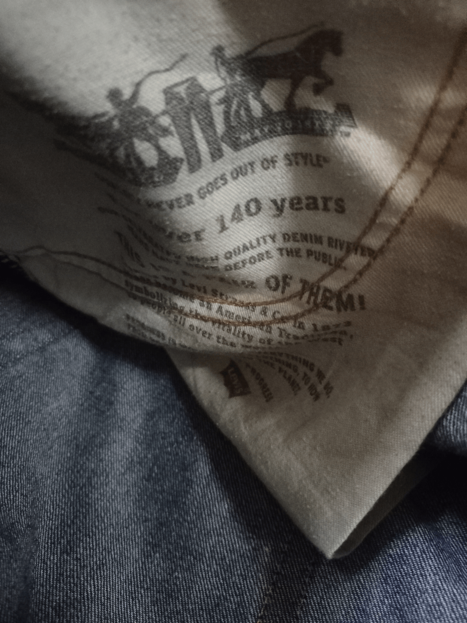 Levi's × Levi's Vintage Clothing Vintage Levis 511 Mud Wash Distressed Jeans Size US 34 / EU 50 - 11 Thumbnail