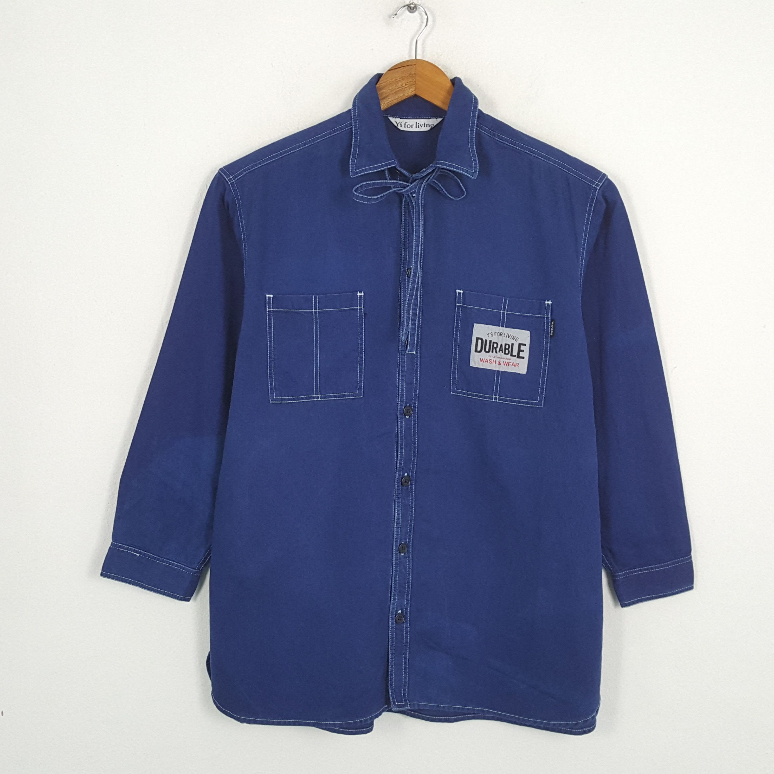 Vintage × Y's × Yohji Yamamoto Vintage Y'S FOR LIVING by YOHJI YAMAMOTO Designer Jacket Size US XL / EU 56 / 4 - 1 Thumbnail
