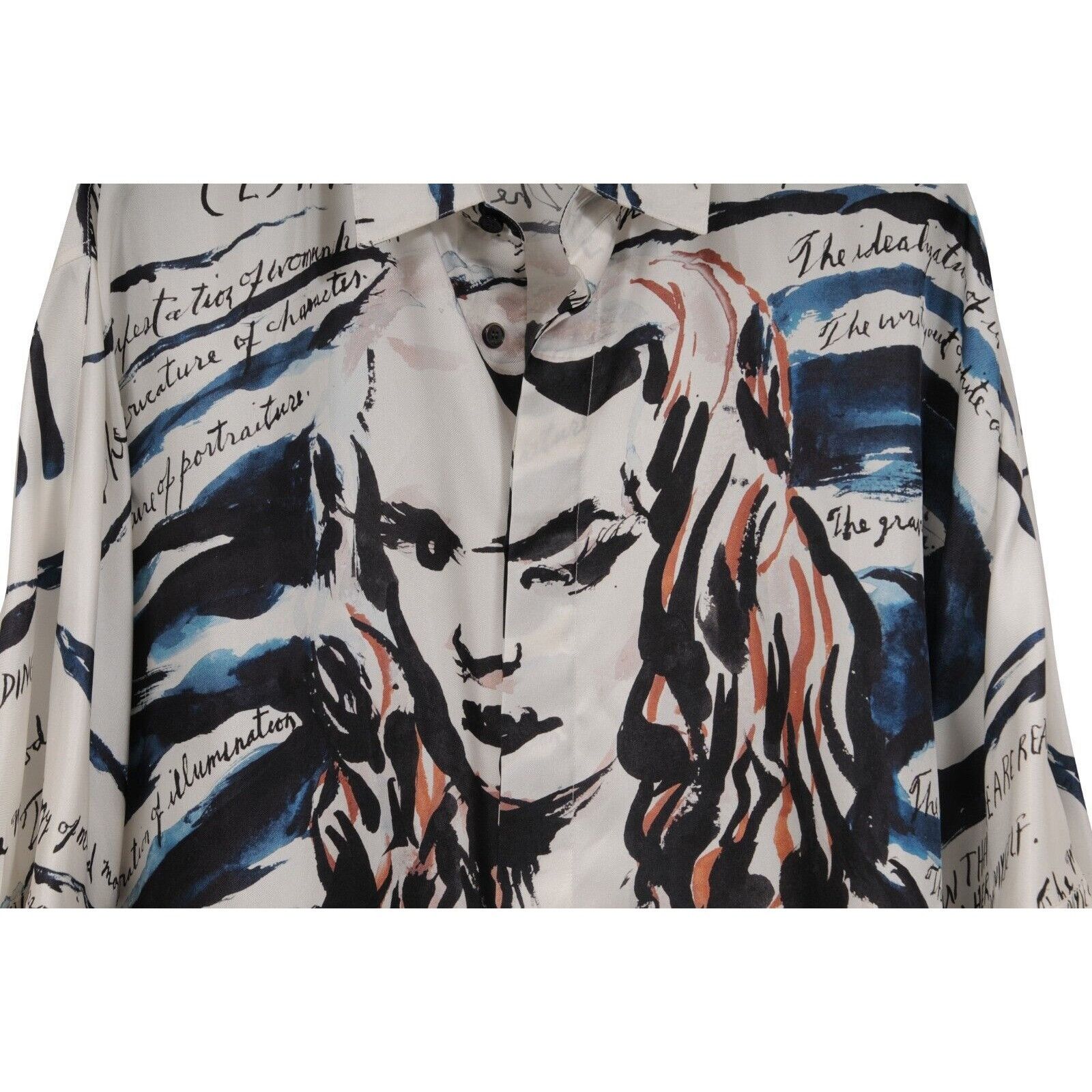 Dior Raymond Pettibon Mona Lisa Bowling Shirt IT 41 Size US M / EU 48-50 / 2 - 3 Thumbnail
