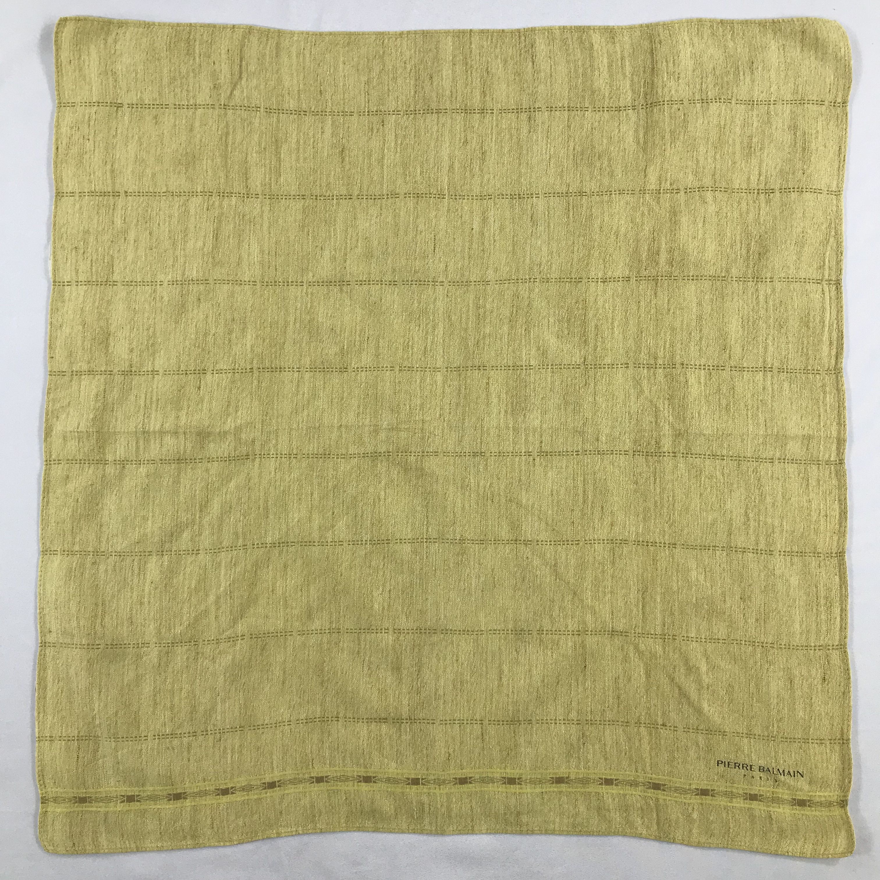 Pierre Balmain × Vintage Pierre Balmain Bandana / Handkerchief / Neckerchief - S2325 Size ONE SIZE - 1 Thumbnail
