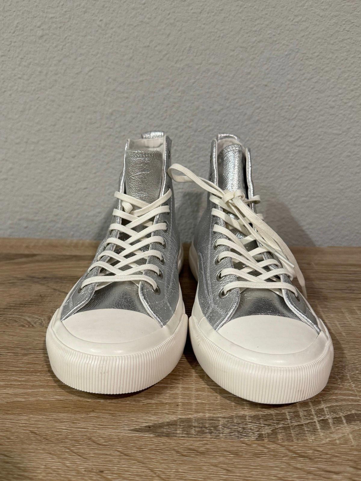 P.F. Flyers P.F Flyers Silver All American Hi Top Leather M 7.5/W 9 Size US 9 / IT 39 - 3 Thumbnail
