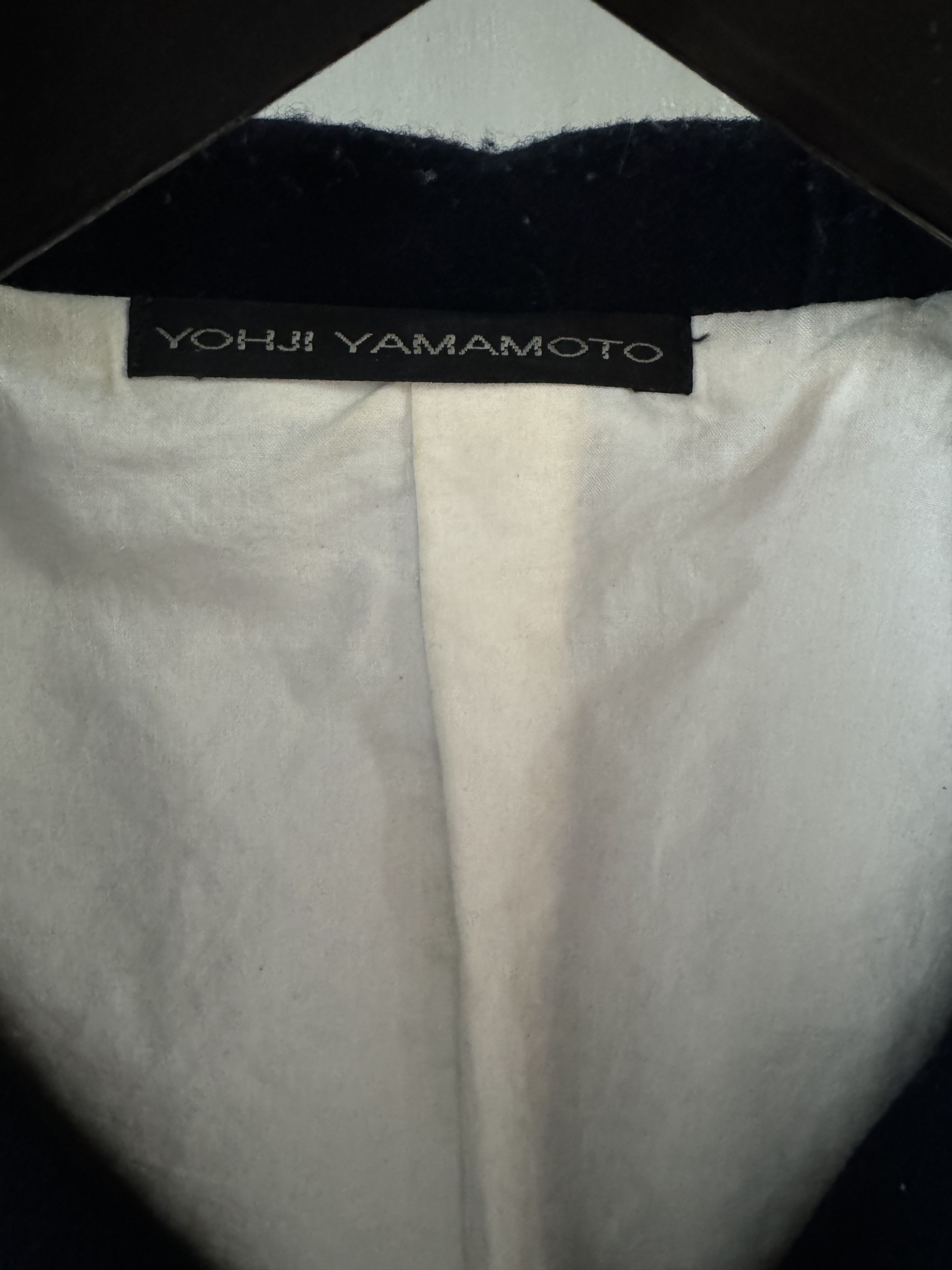 RARE WOOL HOODED LIGHT LONGCOAT BY YY