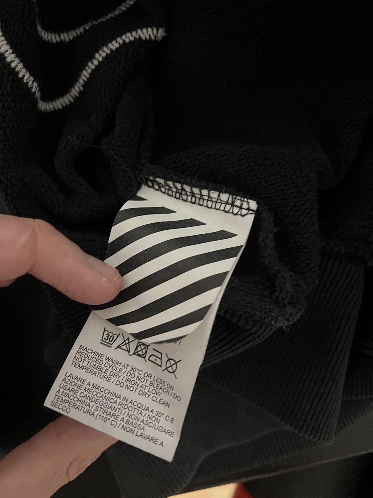 Off-White Off White Abstract Arrows Hoodie Size US L / EU 52-54 / 3 - 8 Thumbnail