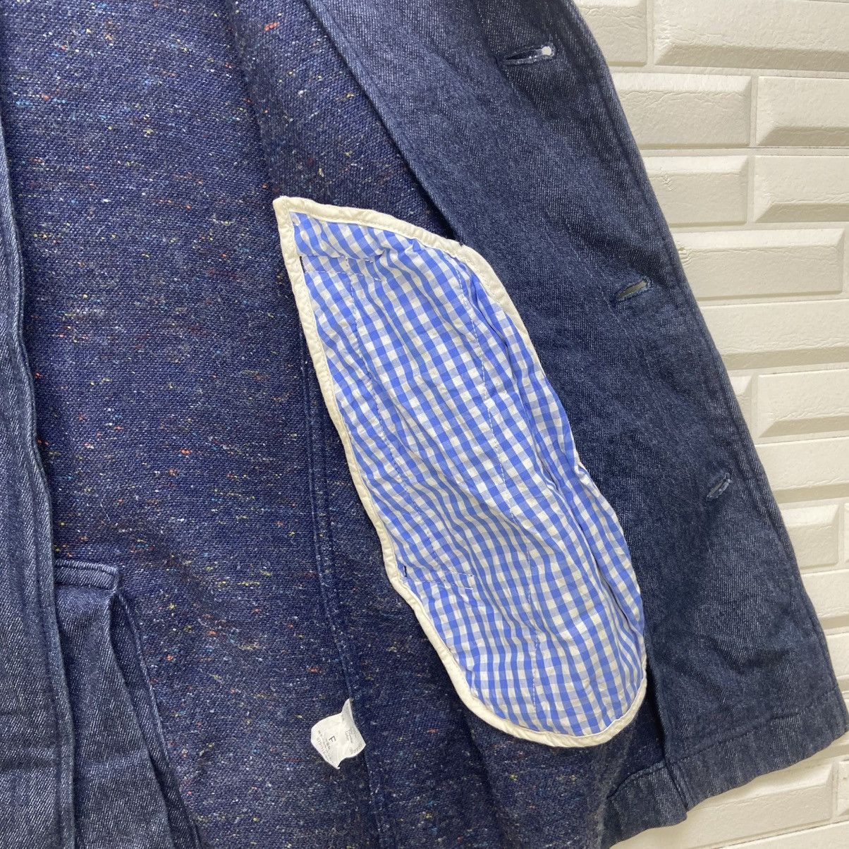 KATO Japanese Fashion Basic Tool Project by Kato Indigo Jacket Size US XS / EU 42 / 0 - 12 Thumbnail