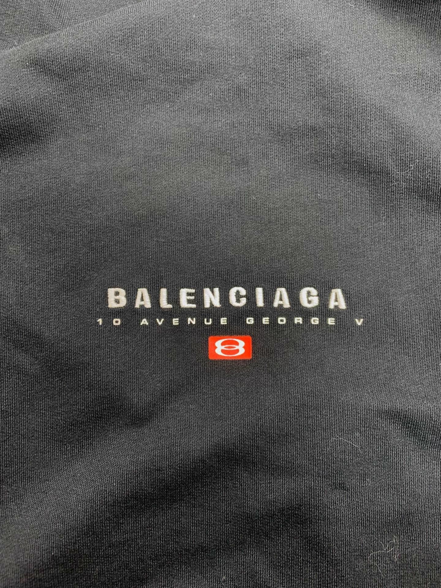 Balenciaga Balenciaga Men's Faded Black Regular Polo 2 Near New Size US M / EU 48-50 / 2 - 3 Thumbnail