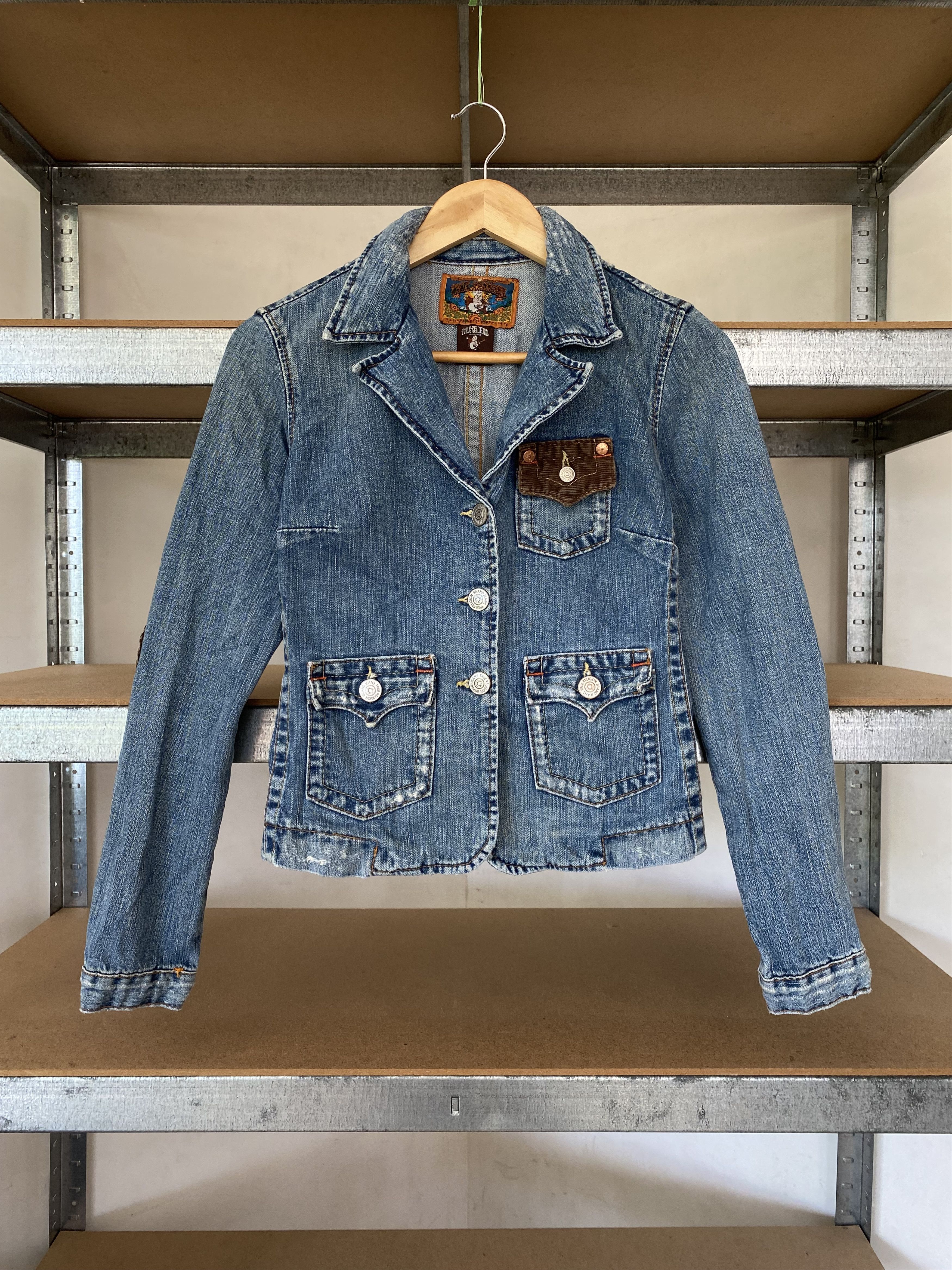 True Religion Vintage Y2K Denim Jacket