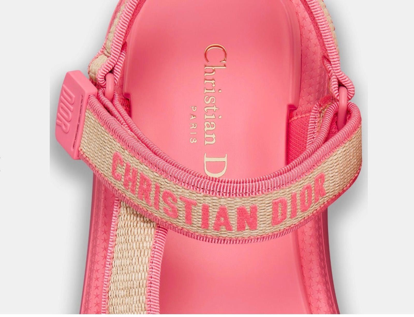 Dior Dior Dioriviera D-Wave Sandals Size US 5.5 / IT 35.5 - 4 Thumbnail