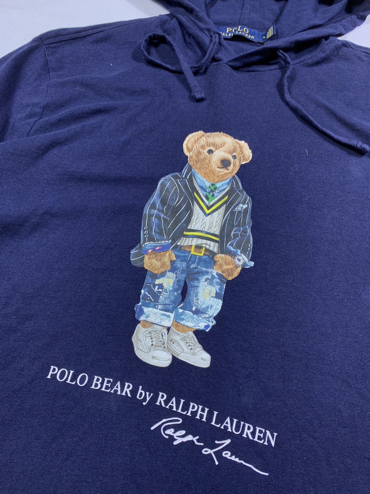 Ralph Lauren Polo Bear by Ralph Lauren Long Slevee Hoodie Size US L / EU 52-54 / 3 - 2 Thumbnail