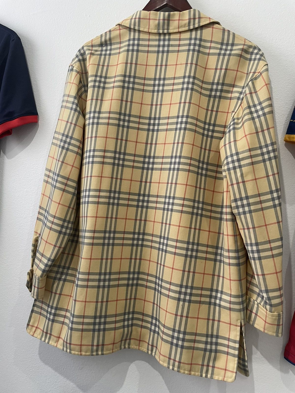 Burberry 🌞 vintage🚨 BURBERRY Check Light Jacket 🎩🤍 Size US M / EU 48-50 / 2 - 6 Thumbnail