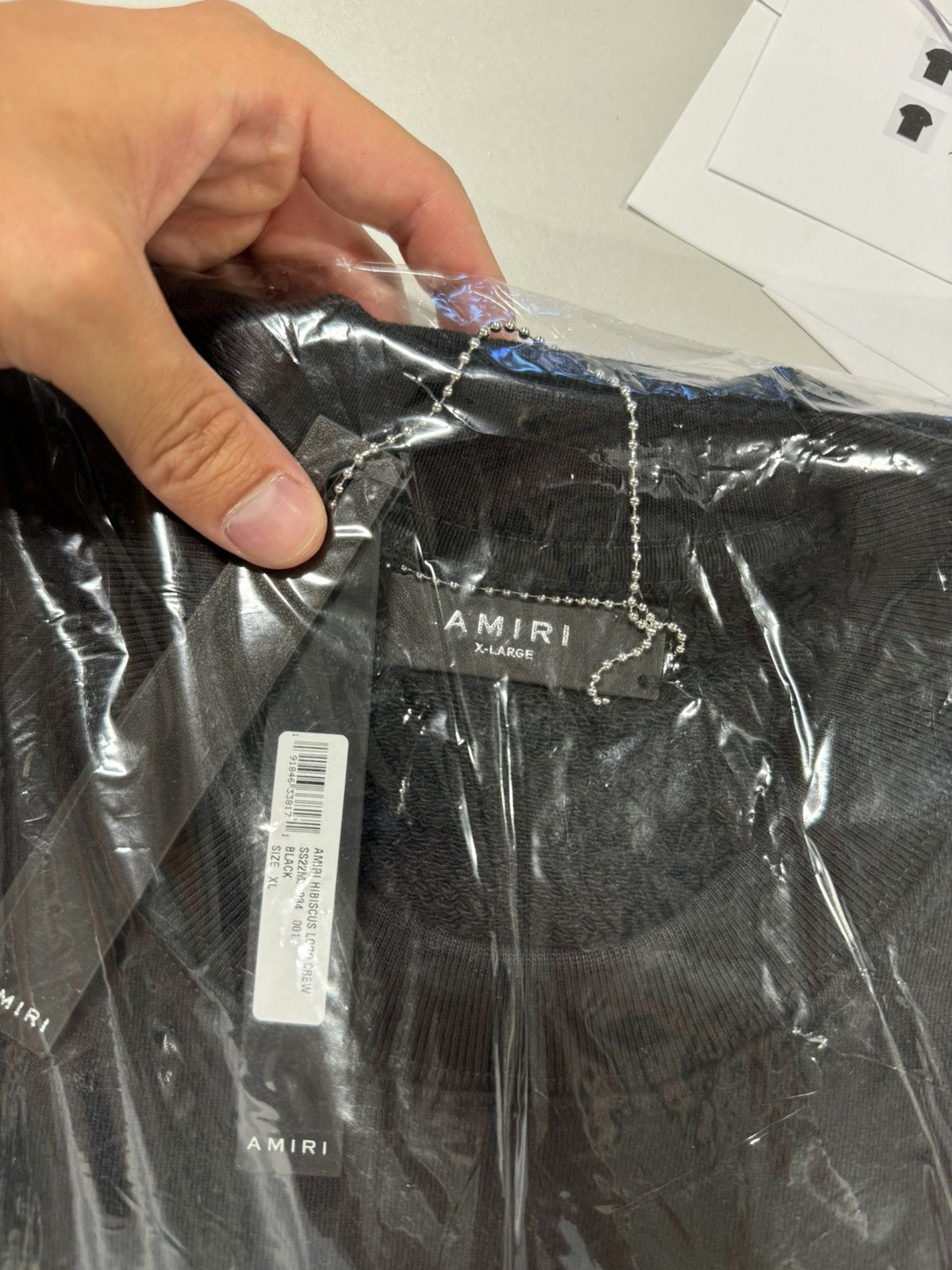 Amiri Amiri Hibiscus Logo Sweatshirt NEW 1000$ Size US XL / EU 56 / 4 - 7 Thumbnail