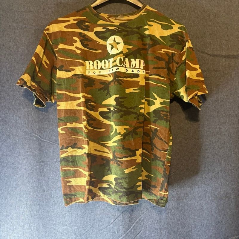 Other Boot Camp for New Dad Novelty Camo T-Shirt sz XL Fathers Day Size US XL / EU 56 / 4 - 1 Thumbnail