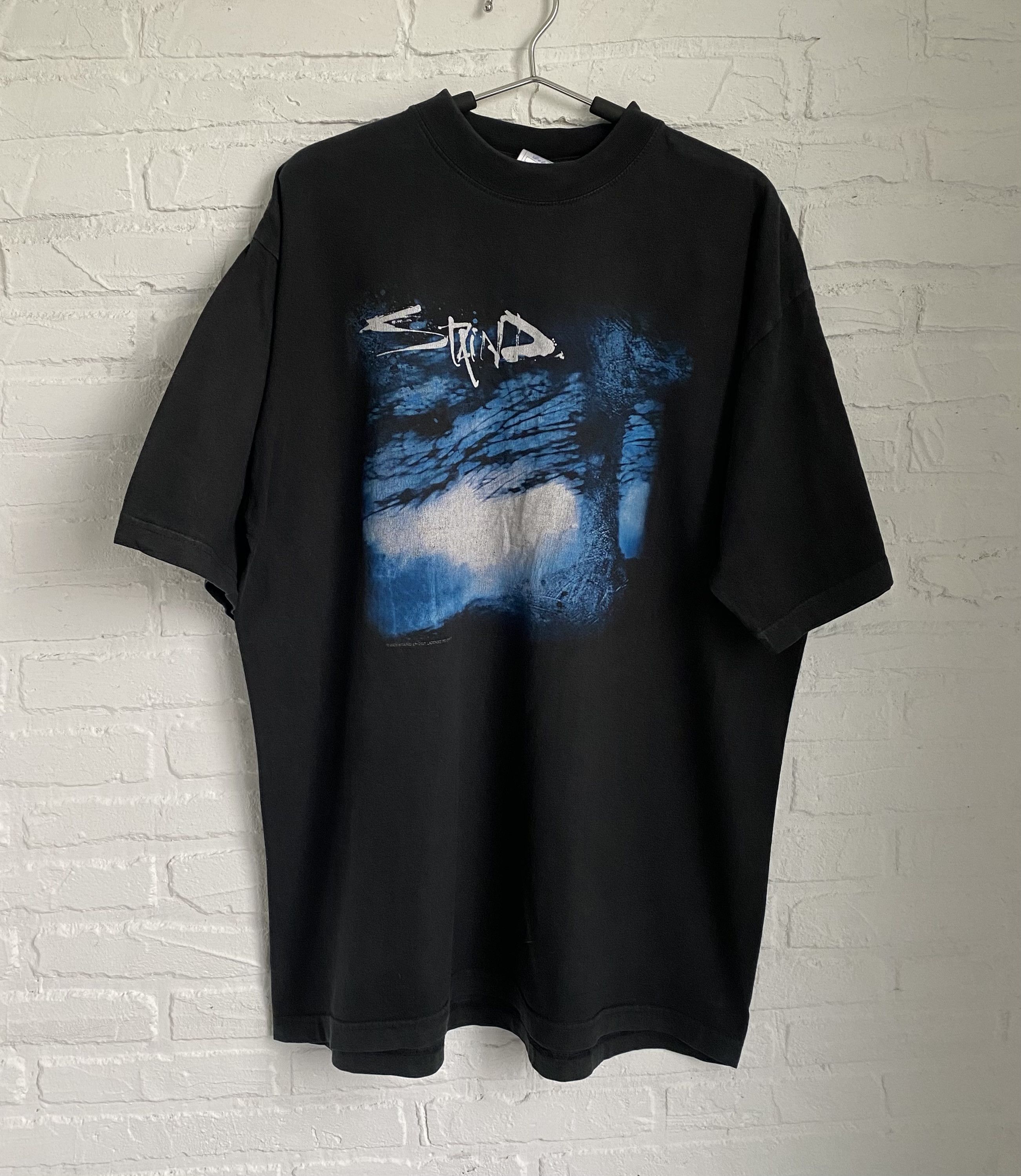 Image of Band Tees x Rock T Shirt Vintage 2001 Staind Break The Cycle T-Shirt in Black, Men's (Size XL)