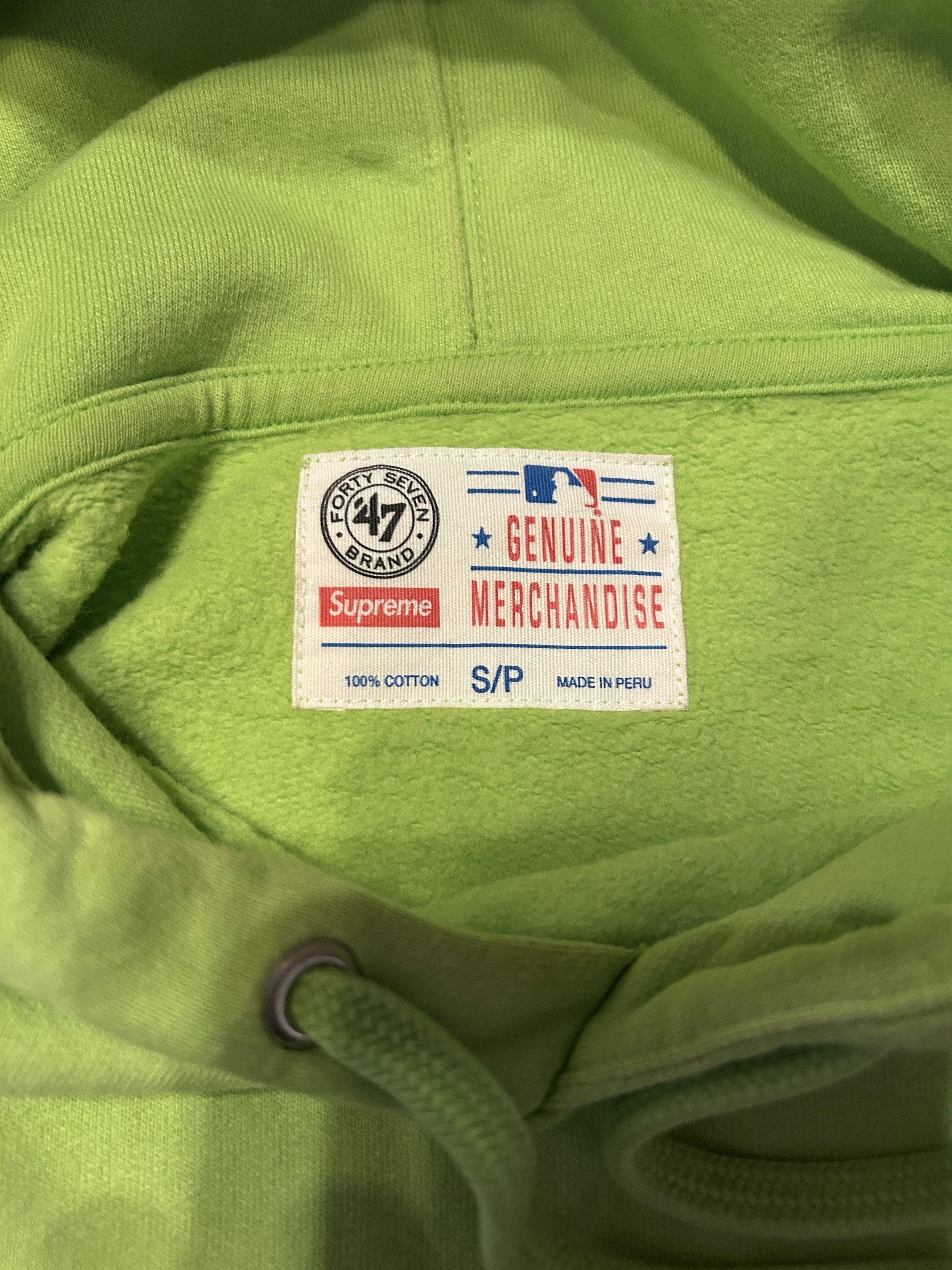 Supreme Supreme New York Yankees Green Pullover Hoodie Size US S / EU 44-46 / 1 - 7 Thumbnail
