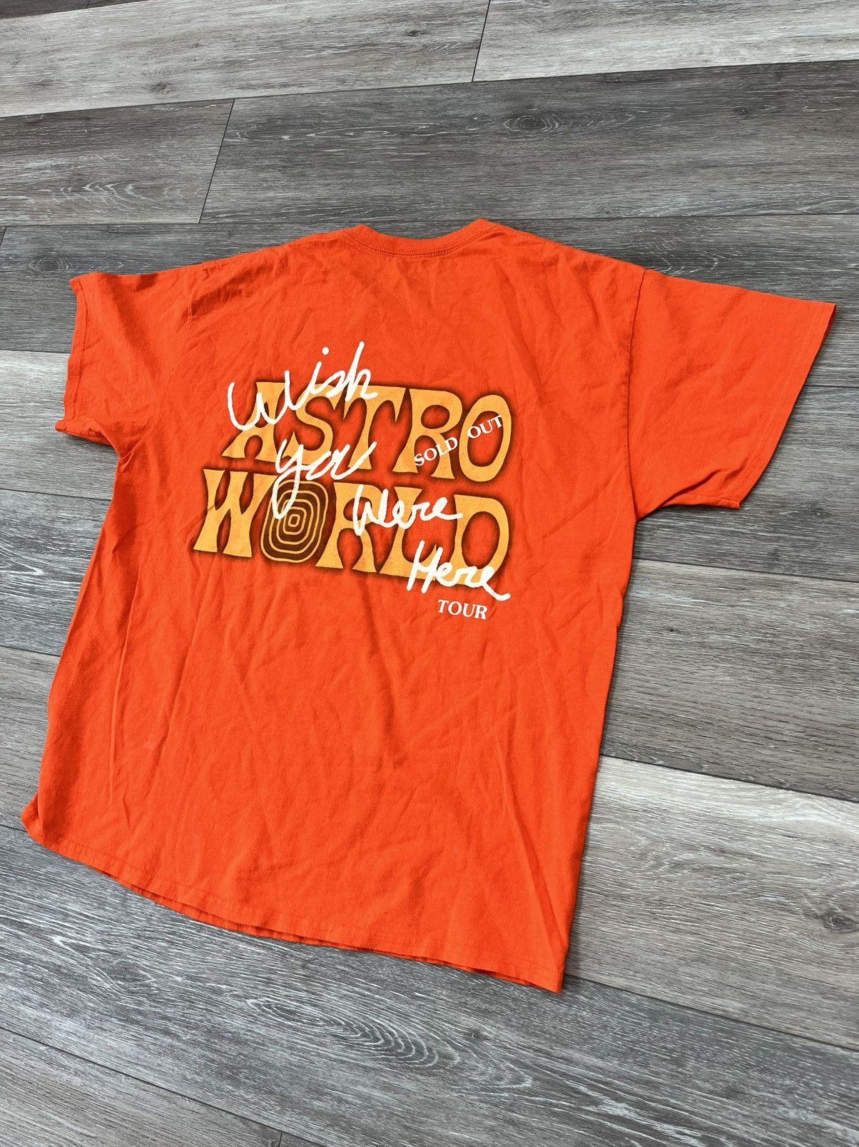 Travis Scott Travis Scott Astroworld Houston Exclusive T-Shirt Size US L / EU 52-54 / 3 - 7 Thumbnail