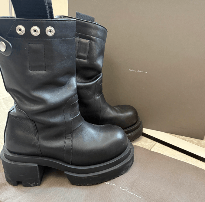 Rick Owens Rick Owens Hi-Top Sneakers Size US 5.5 / EU 38 - 4 Thumbnail