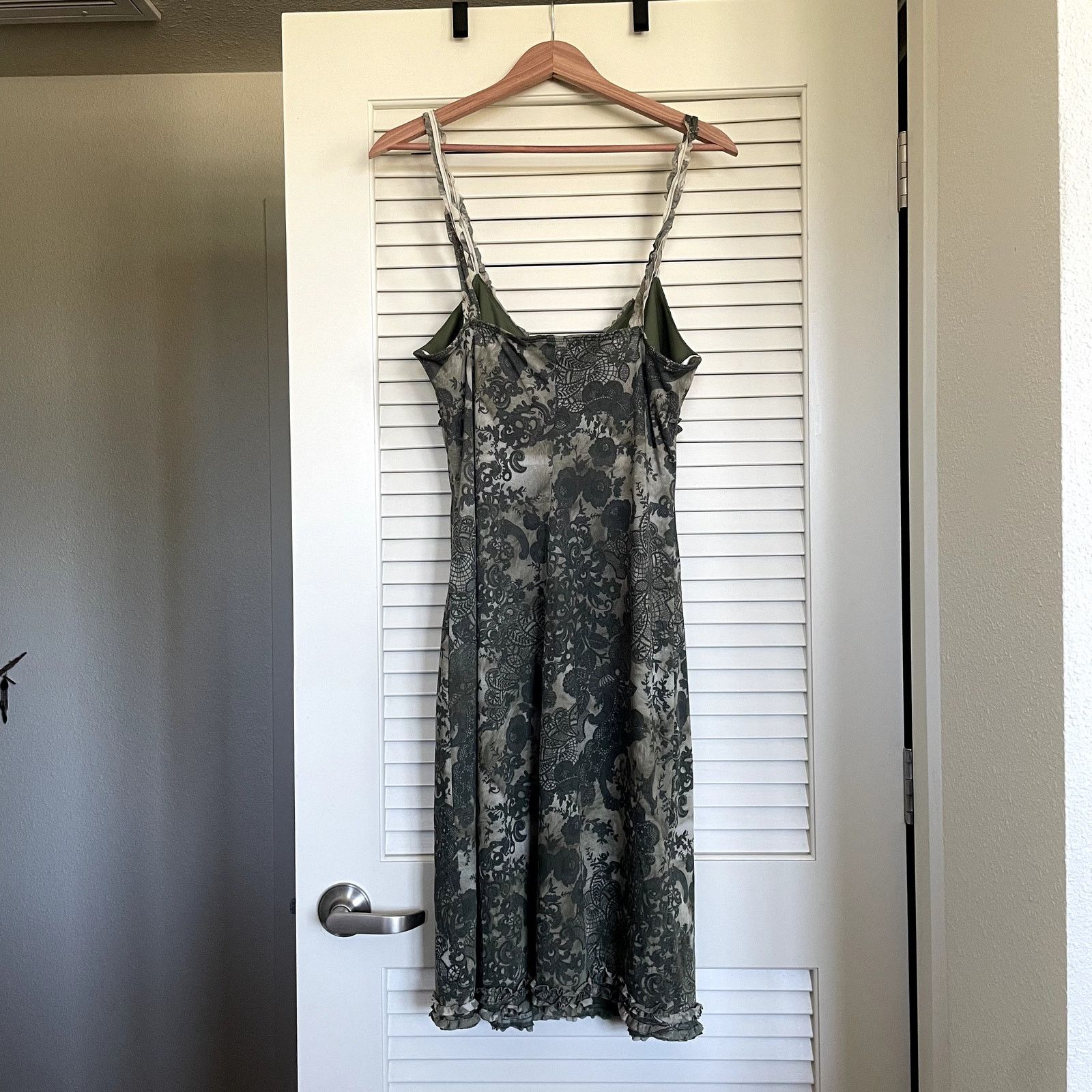Other Vintage y2k Caren Desiree Company Whimsigoth Slip Dress Size XL / US 12-14 / IT 48-50 - 4 Thumbnail