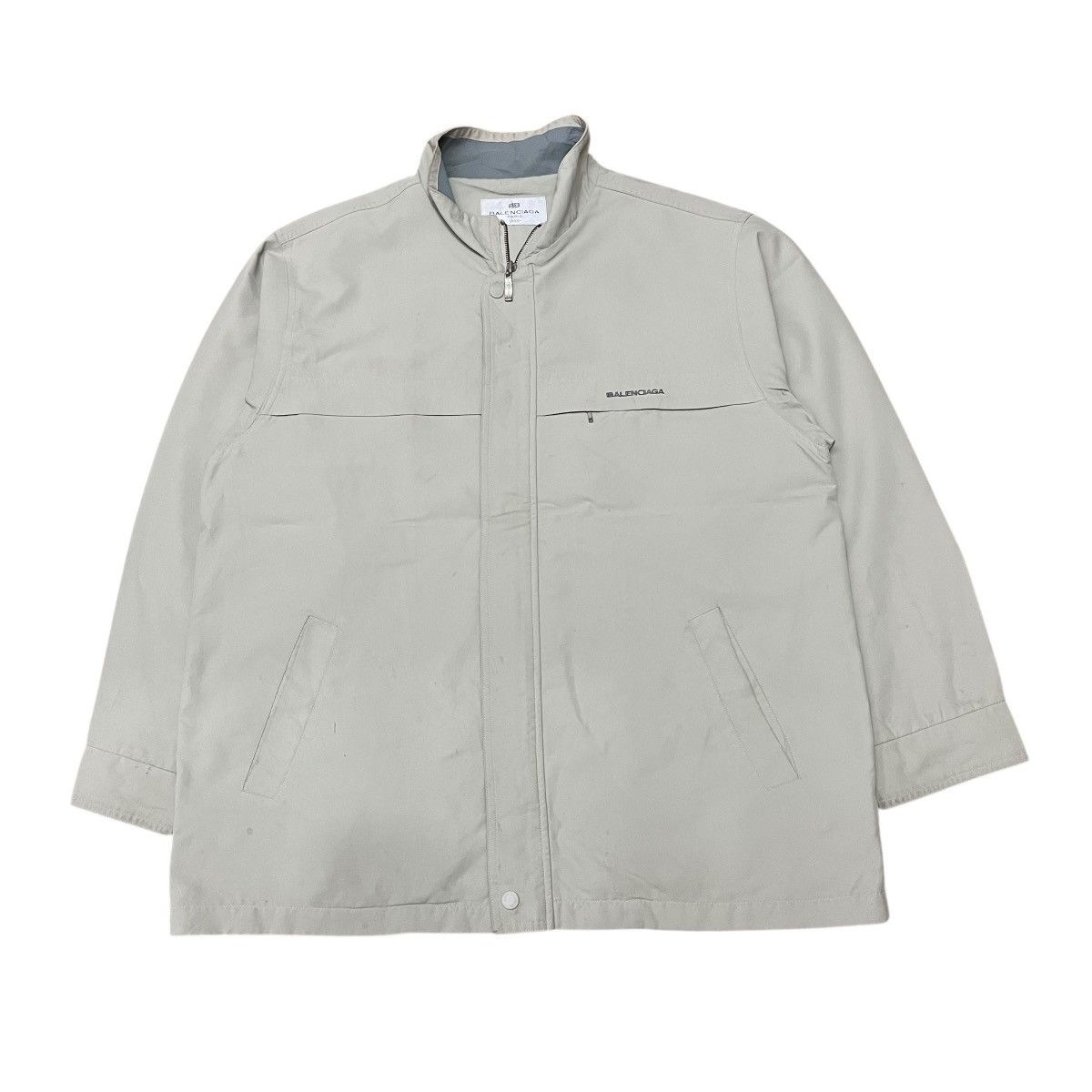 Balenciaga Vintage Balenciaga Big Logo Jacket Size US L / EU 52-54 / 3 - 1 Thumbnail