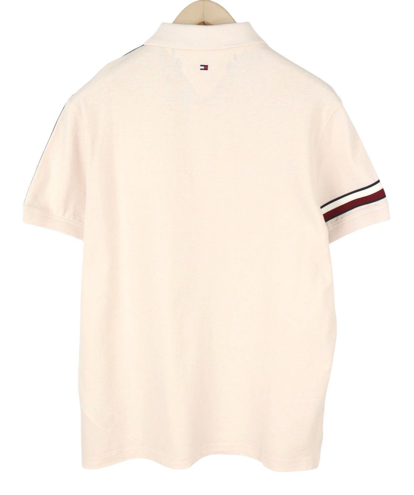 Tommy Hilfiger GLOBAL STRIPE SLEEVE XL Feather White Polos 87694 Size US XL / EU 56 / 4 - 4 Thumbnail