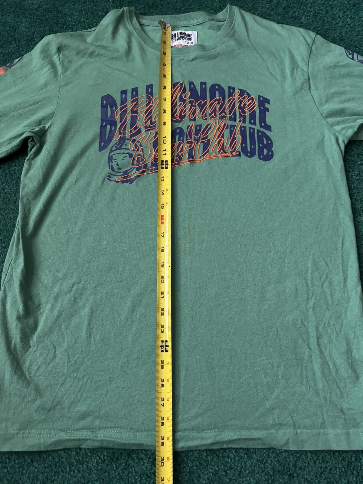 Billionaire Boys Club Billionaire Boys Club (BBC) Green Long Sleeve Graphic Tee Size US XL / EU 56 / 4 - 6 Thumbnail