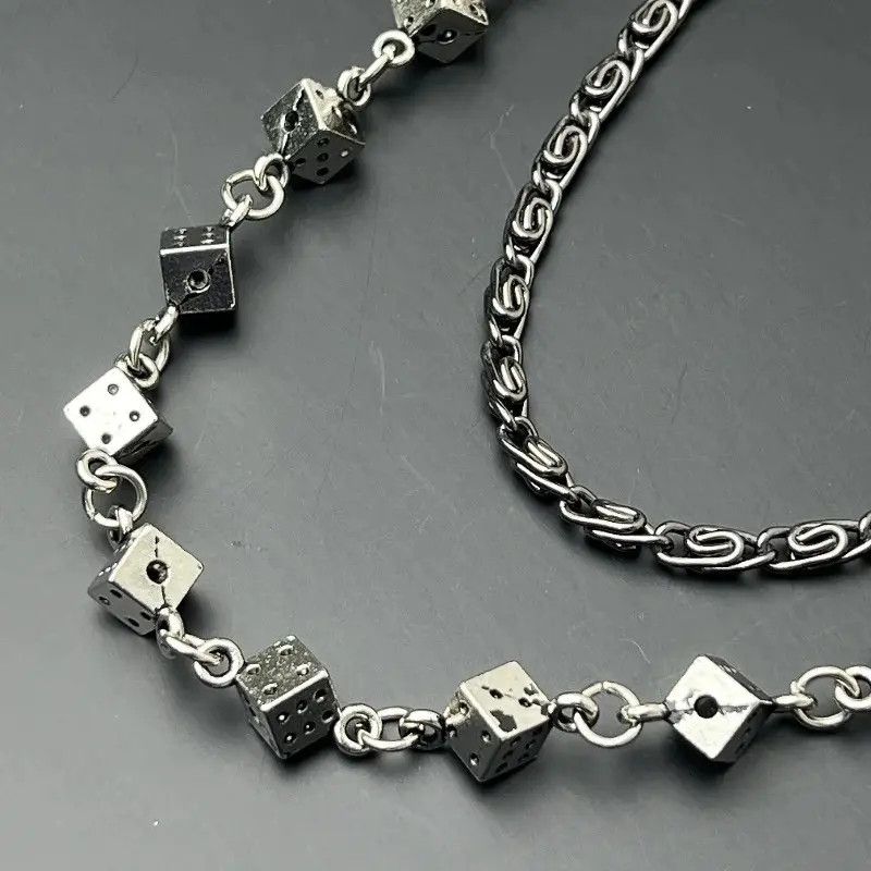 Jewelry Gothic Punk Dice Wallet Chain Size ONE SIZE - 1 Preview