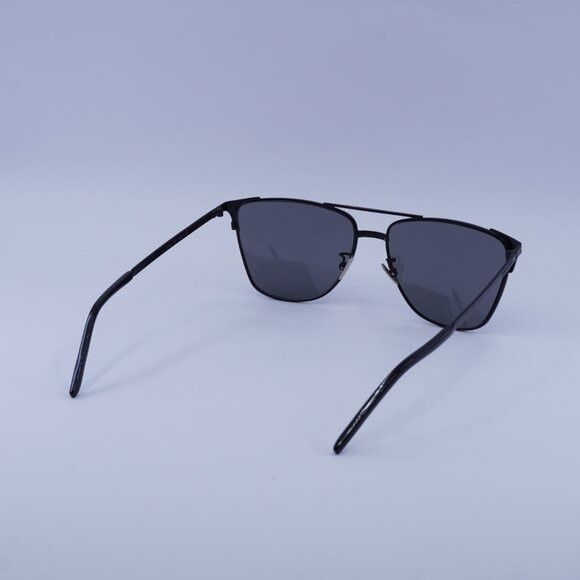 Saint Laurent Paris Saint Laurent SL280 002 Sunglasses Black Aviator Frame Size ONE SIZE - 4 Thumbnail