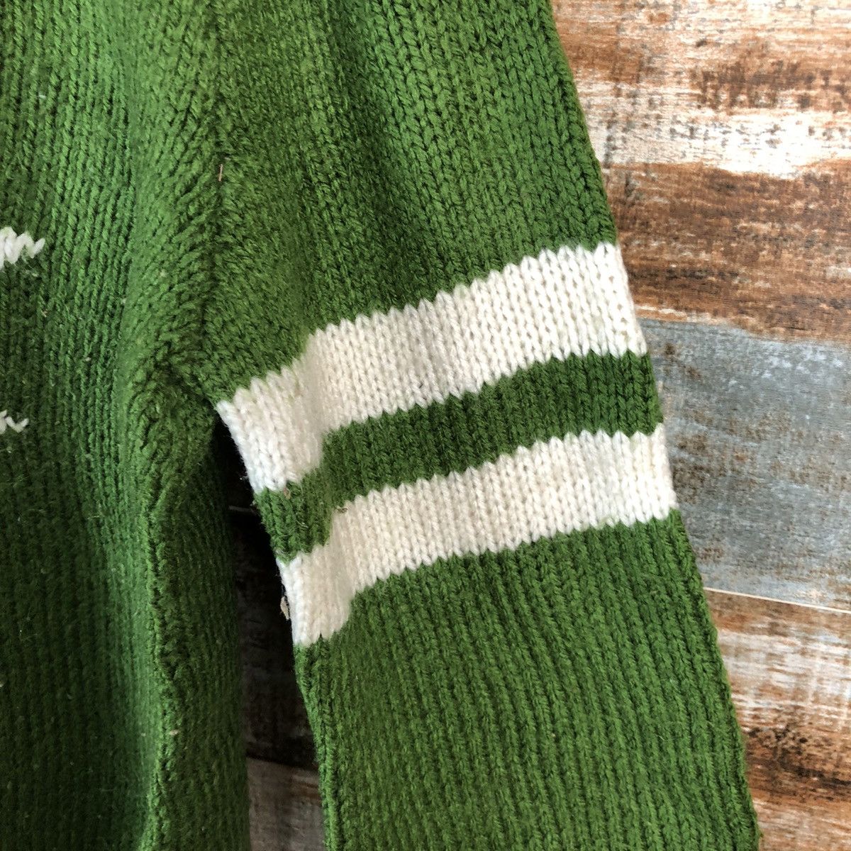 Homespun Knitwear × Japanese Brand Japanese Brand Green vintage Knitwear #A1651 Size S / US 4 / IT 40 - 9 Thumbnail