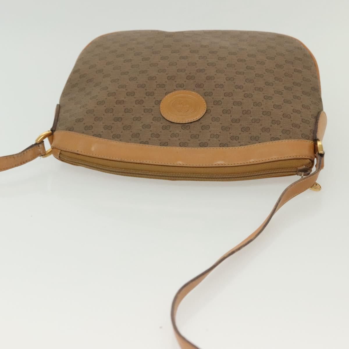Gucci GUCCI Micro GG Supreme Shoulder Bag Pvc Beige Gold Size ONE SIZE - 6 Thumbnail