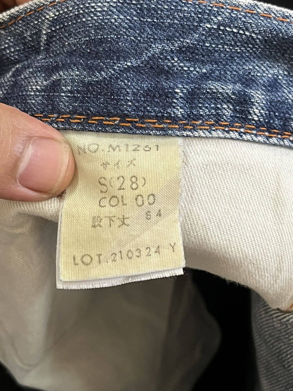 Japan Blue × Le Grande Bleu (L.G.B.) Vintage Blue Way Faded Denim Size US 30 / EU 46 - 13 Thumbnail