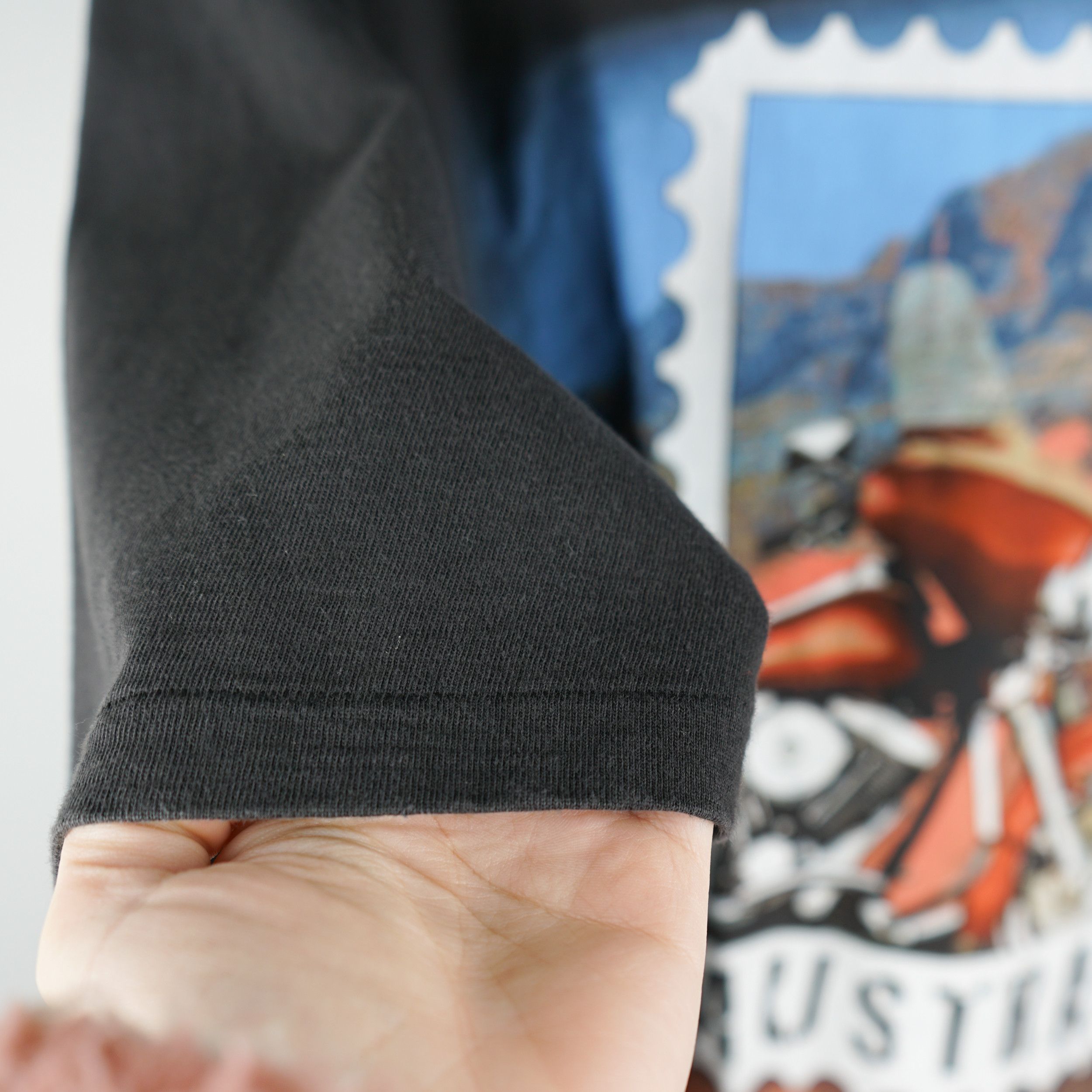 Harley Davidson × Vintage Vintage 1996 Harley Davidson Australia Postcard T-Shirt Size US XXL / EU 58 / 5 - 6 Thumbnail