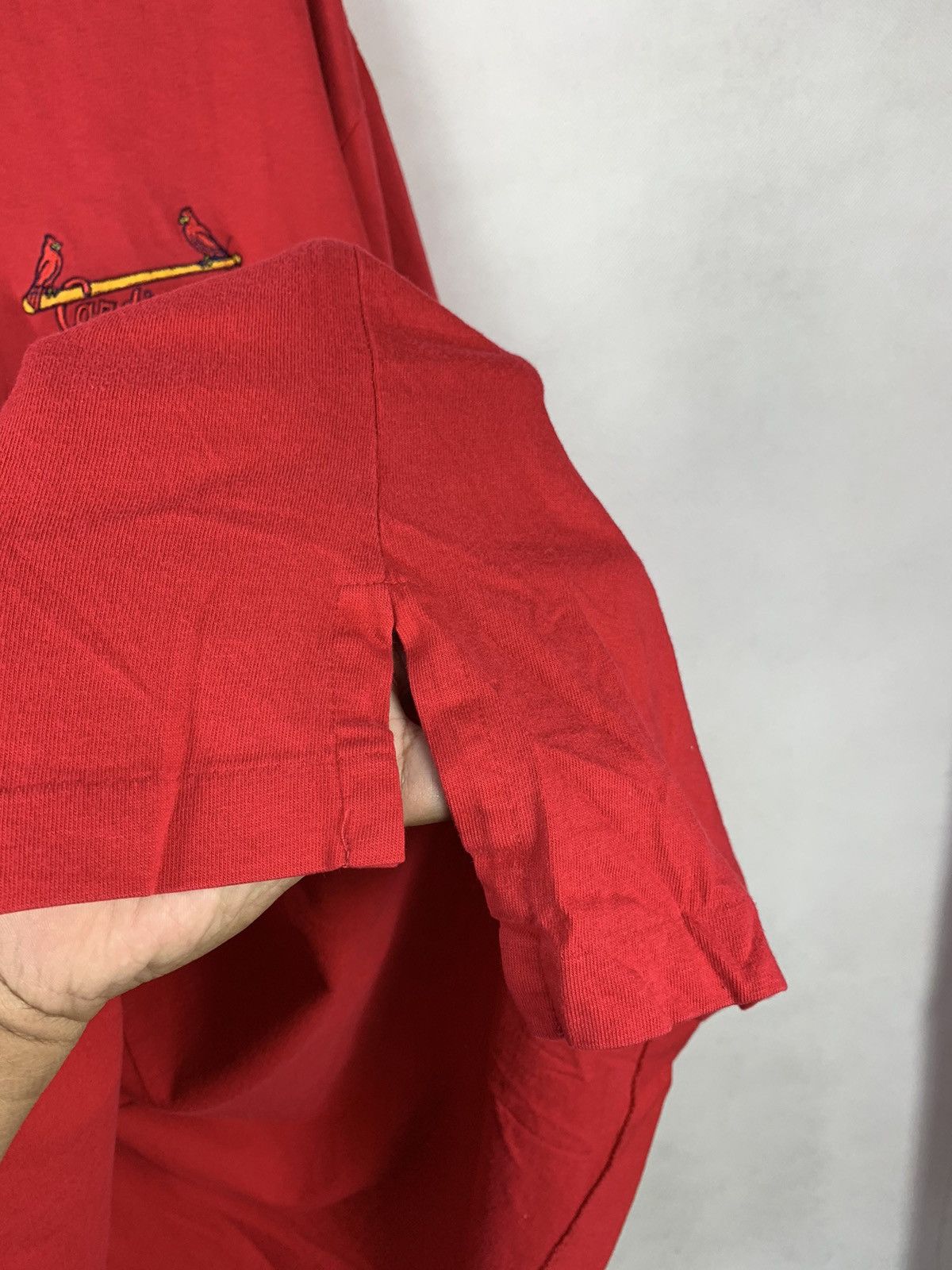 Russell Athletic Steals! Vintage 90s Russell Athletic Cardinals Polo Tee Size US XXL / EU 58 / 5 - 5 Thumbnail