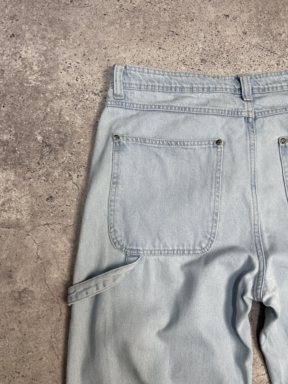 Karl Kani Vintage Distressed Karl Kani 00s Baggy Cargo Jeans Pants Size US 34 / EU 50 - 4 Thumbnail