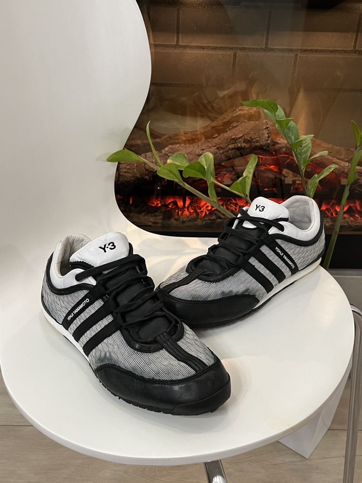Yohji Yamamoto 🔥00's Adidas Yohji Yamamoto Y-3 Vintage Y2k Sneakers Size US 8.5 / EU 41-42 - 9 Thumbnail