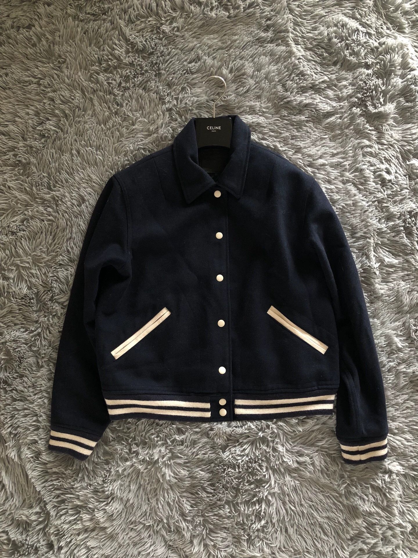 Levi's Levi's Logo Wool Blend Coat Size US L / EU 52-54 / 3 - 1 Thumbnail