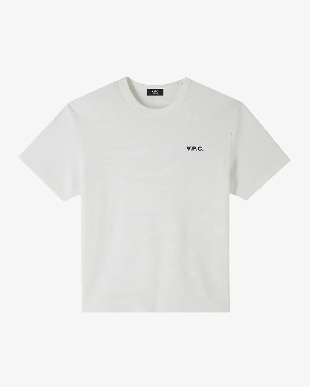 A.P.C. o1mle1125 Boxy Petit VPC T-Shirt in White Size US S / EU 44-46 / 1 - 1 Thumbnail
