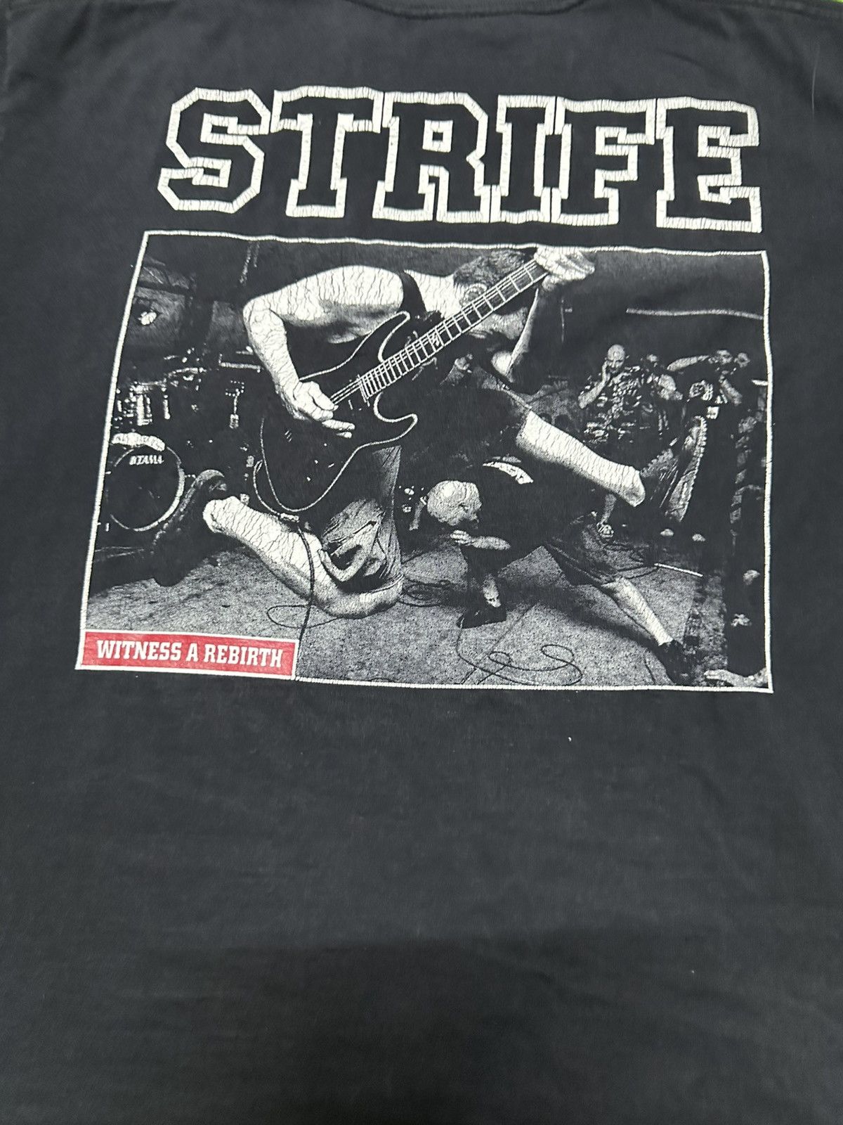 Band Tees Vtg y2k Stripe Hardcore punk band tee Size US L / EU 52-54 / 3 - 4 Thumbnail