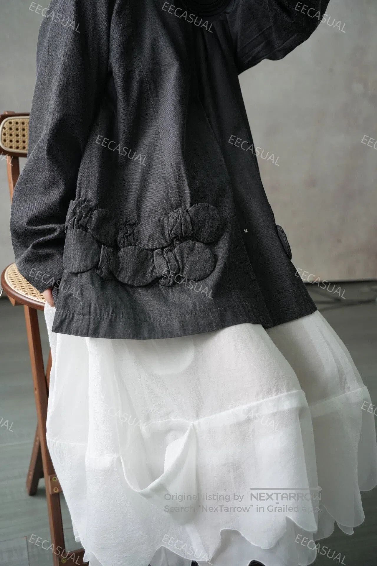 CDG by Comme des Garcons Gray CDG Oversized Bow A. Size M / US 6-8 / IT 42-44 - 5 Thumbnail