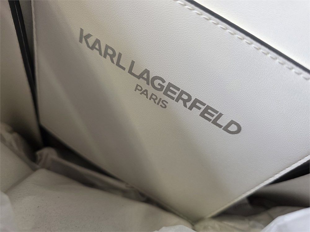 Karl Lagerfeld Karl Lagerfeld Louise Leather Tote Bag Size ONE SIZE - 7 Thumbnail