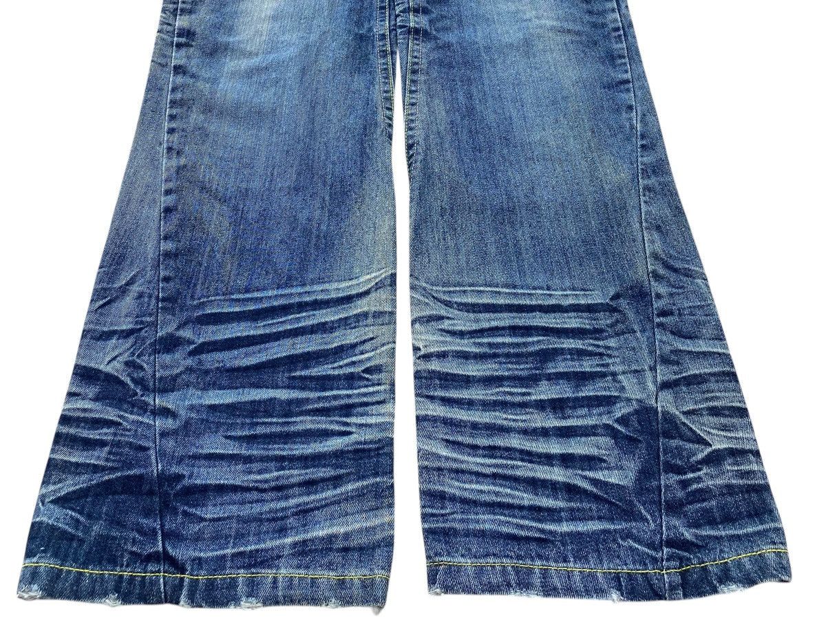 Other Japanese Brand Light Wash Whiskered Style Straight Leg Jeans Size US 31 - 5 Thumbnail