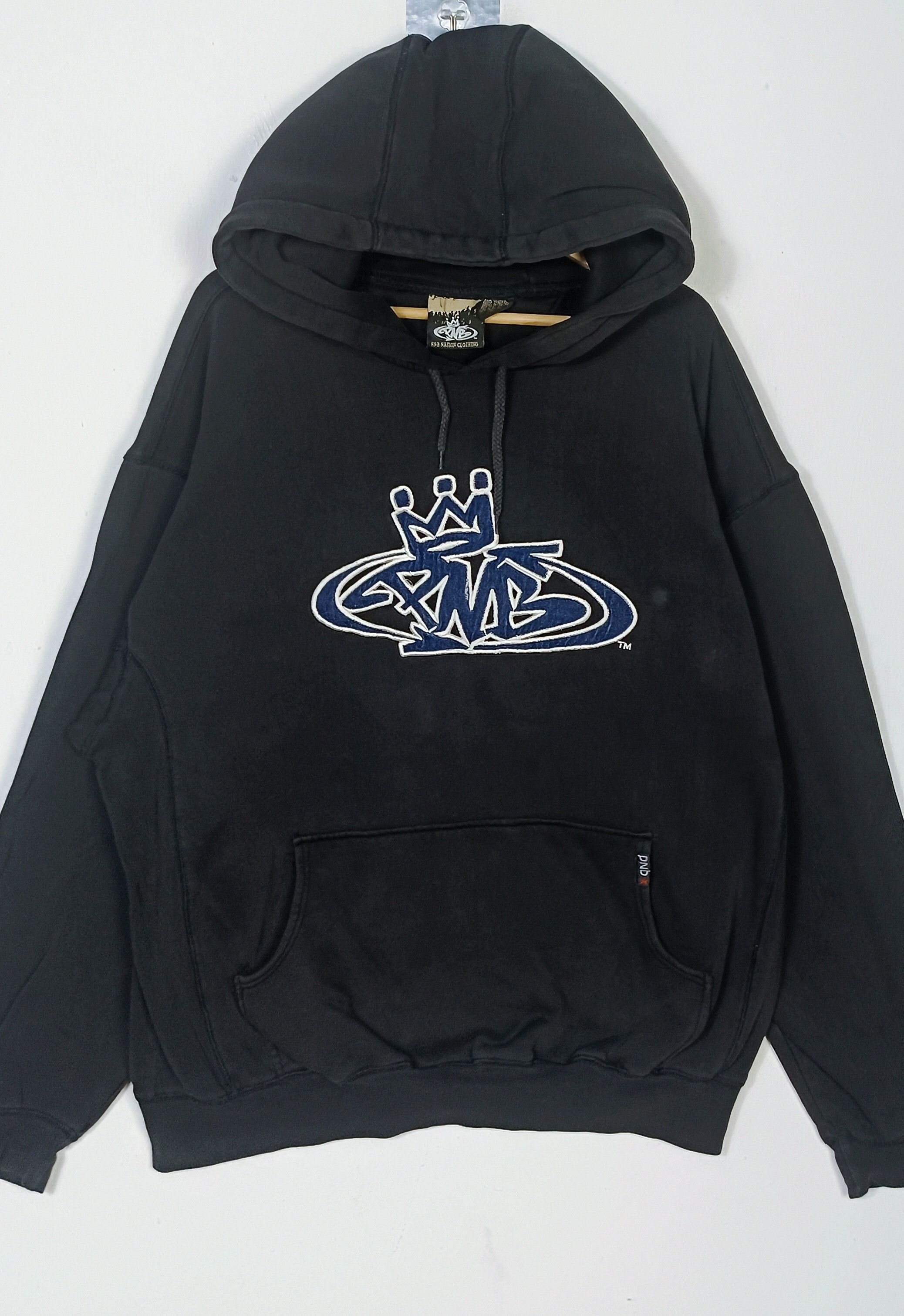 Fuck The Population VIntage PNB Nation Embroidered Logo Hoodie Size US XXL / EU 58 / 5 - 4 Thumbnail
