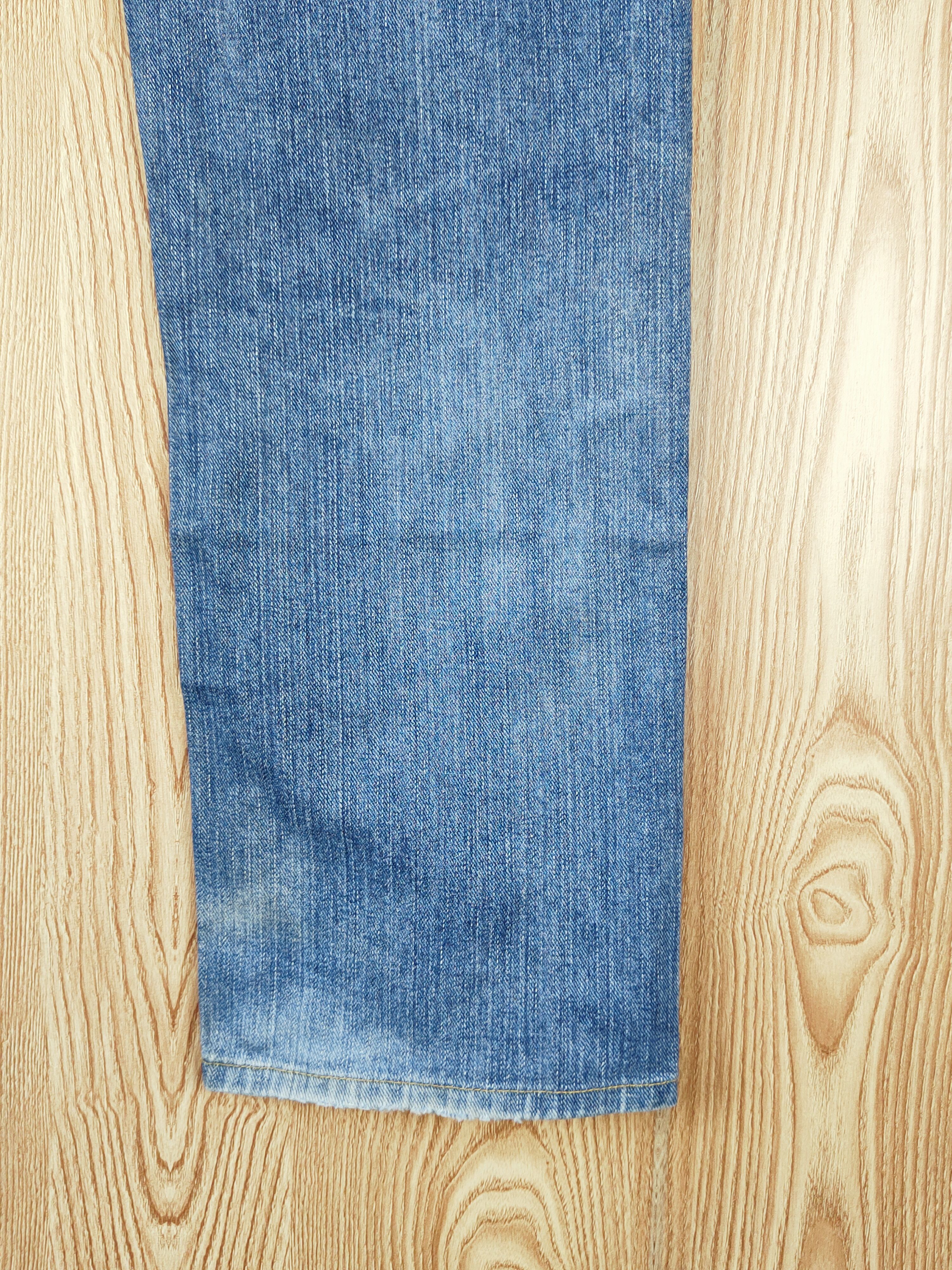 Edwin Edwin Blue Distressed Ripped Jeans #W941 Size US 33 - 13 Thumbnail