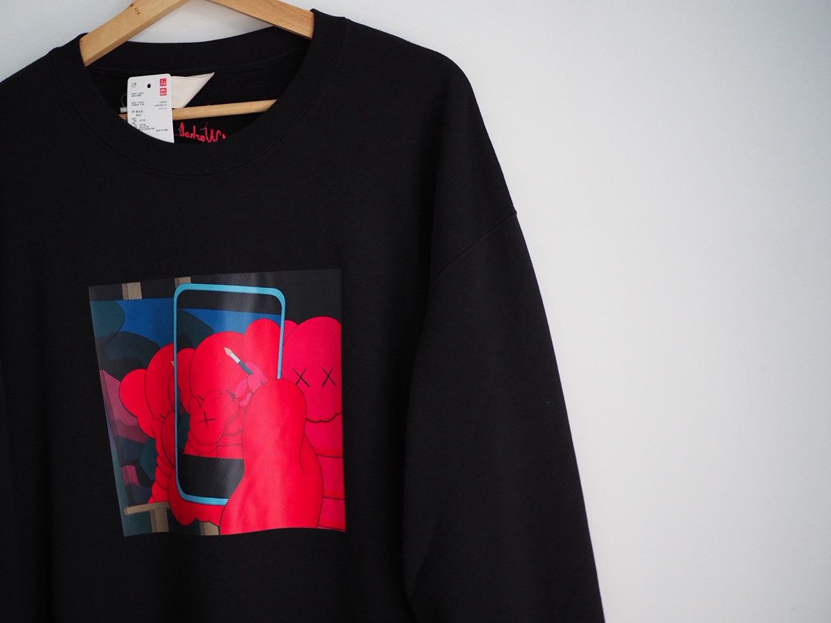 Andy Warhol × Kaws × Uniqlo Kaws long sleeve uniqlo streetwear sweatshirt XL Size US XL / EU 56 / 4 - 3 Thumbnail