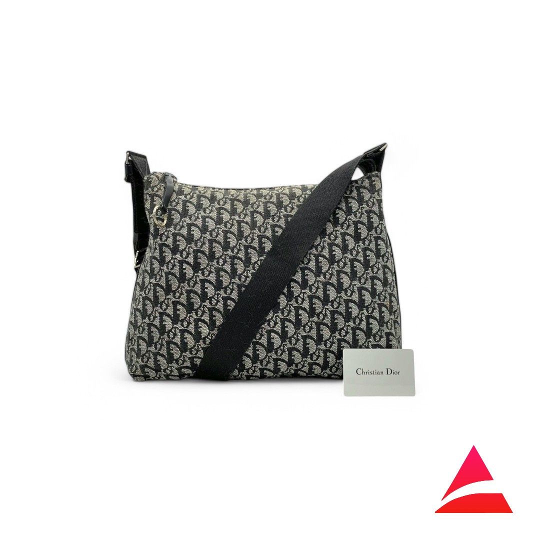 Dior Dior - Trotter Shoulder Bag Crossbody Monogram Navy Size ONE SIZE - 1 Thumbnail