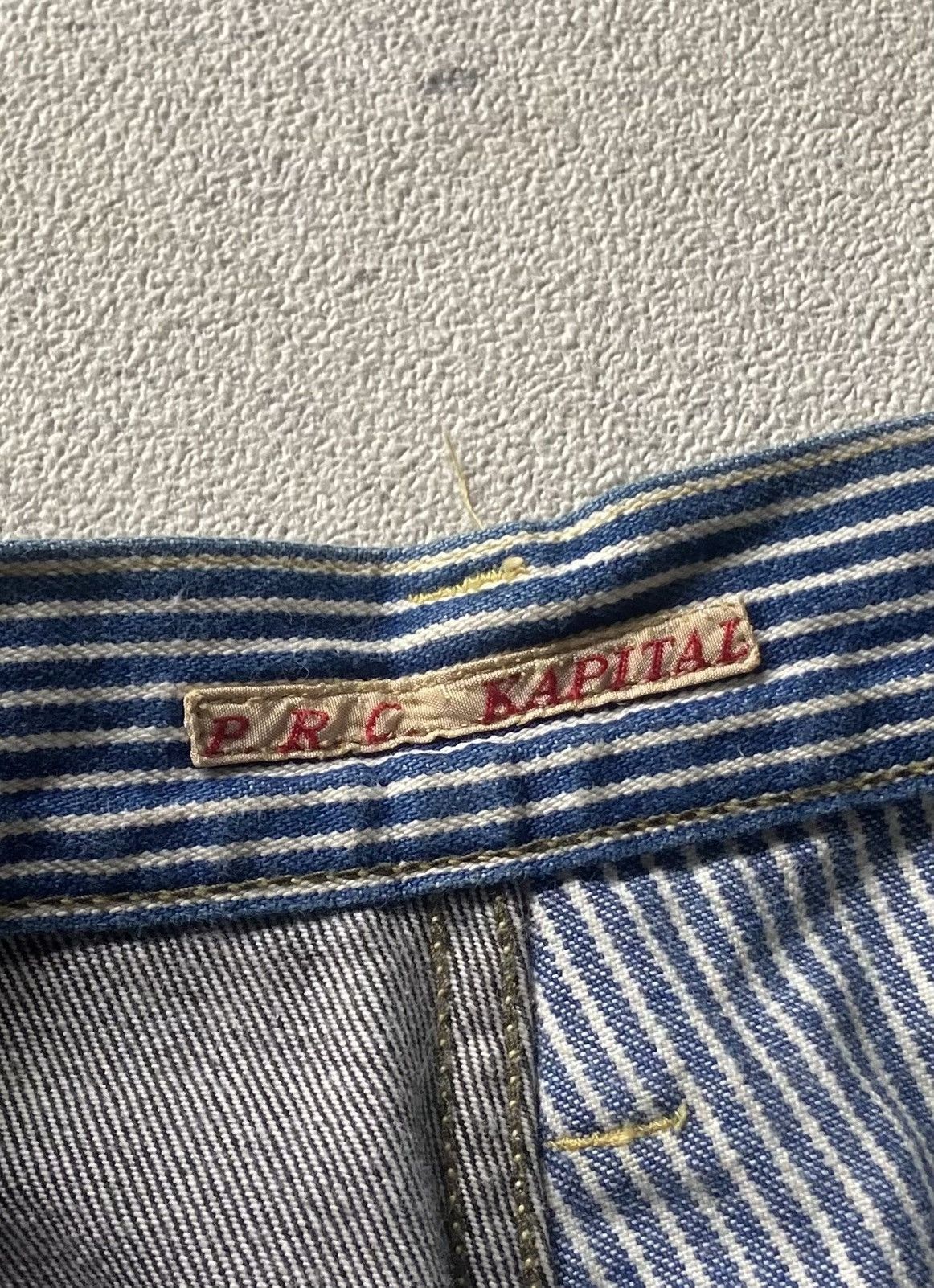 Kapital Kapital Hickory Patchwork Pants Size US 29 - 4 Thumbnail
