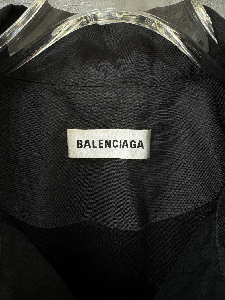 Balenciaga Balenciaga size 34 Denim tri-color patchwork logo jacket Size US XS / EU 42 / 0 - 3 Thumbnail