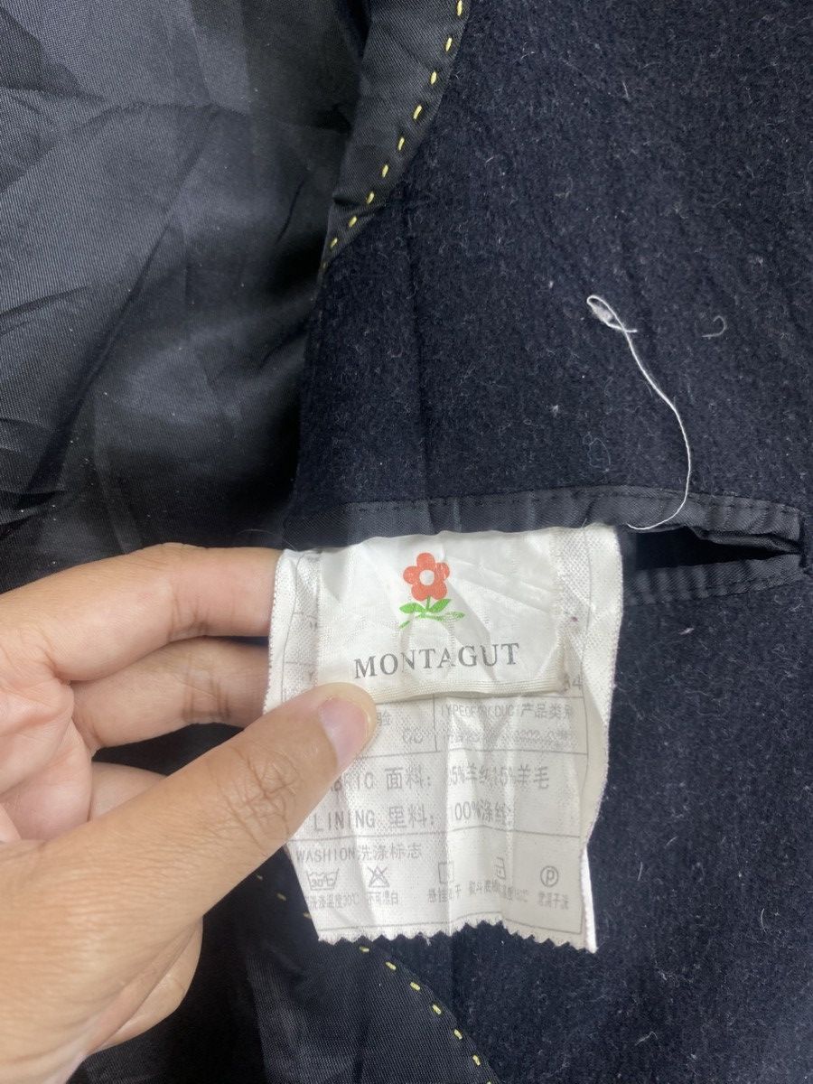 Japanese Brand × Montagut Vintage Montagut Embroidery Logo Wool Zipper Jacket Size US M / EU 48-50 / 2 - 9 Thumbnail