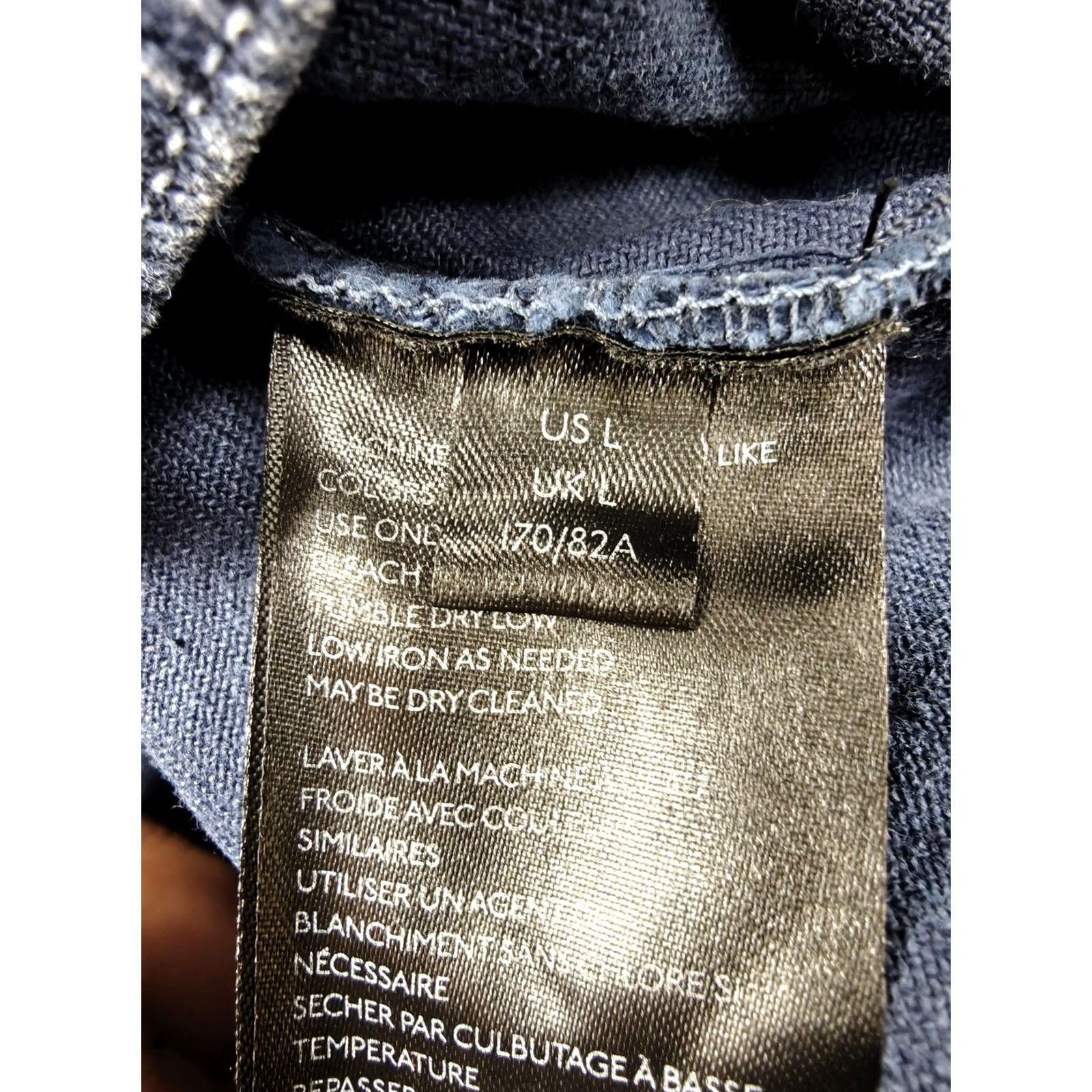Vintage VINTAGE We The Free Jeans Womens Large Blue Medium Wash High Rise Cargo Jogger Denim Size 36" / US 14 / IT 50 - 4 Thumbnail