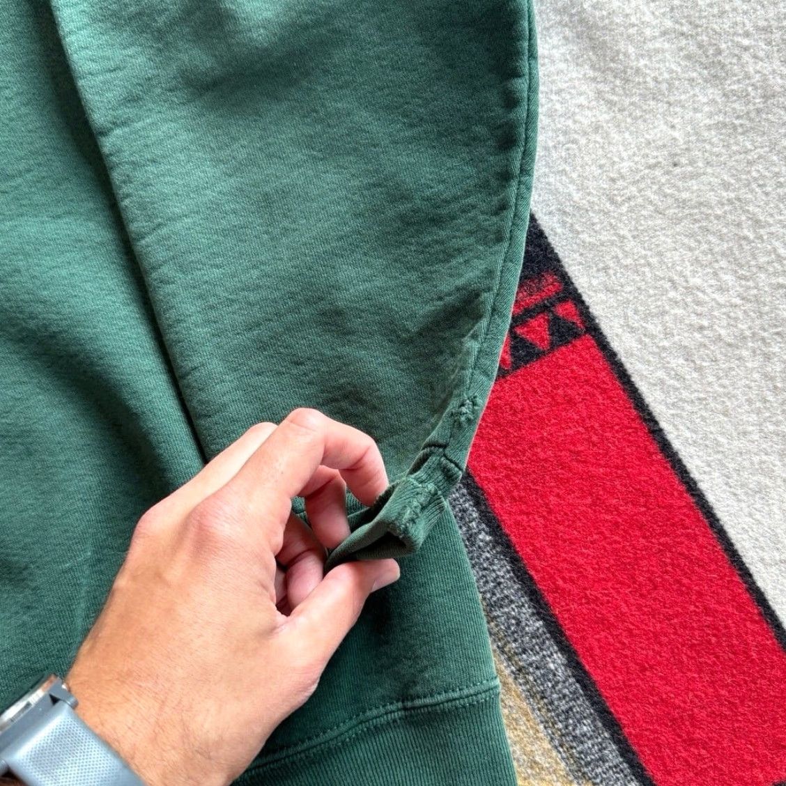 Fruit Of The Loom VINTAGE Washington Football Crewneck Sweatshirt XL Green Mens 90s College University Sports Pullover Sweatshirt Size US XL / EU 56 / 4 - 6 Thumbnail