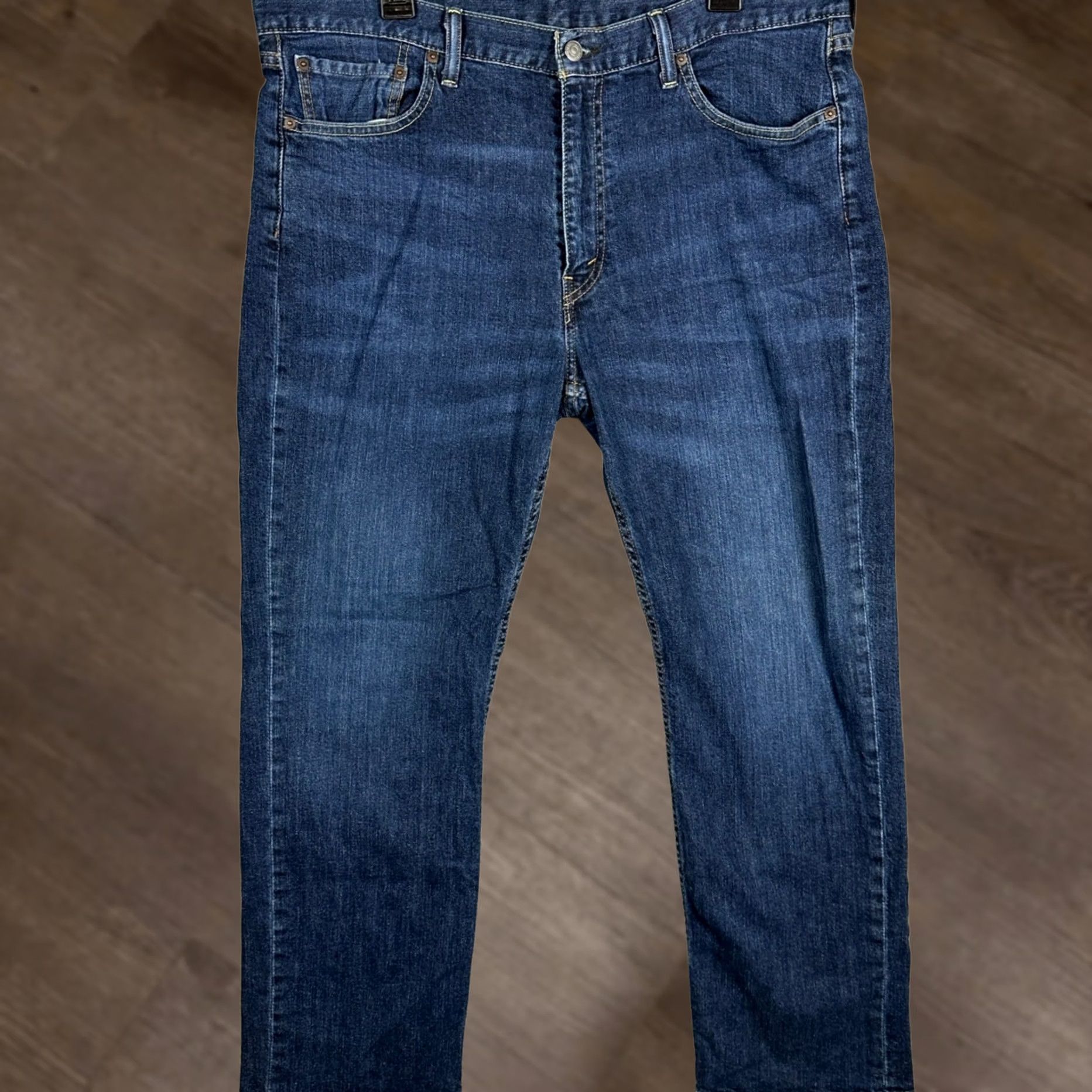 Levi's Levi's 514 Jeans Mens 38X30 Blue Straight 5-Pocket Denim Stretch Size US 38 / EU 54 - 1 Thumbnail